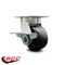 Service Caster 4 Inch Kingpinless Glass Filled Nylon Wheel Swivel Caster with Brake SCC SCC-KP30S420-GFNR-SLB - alternate 5